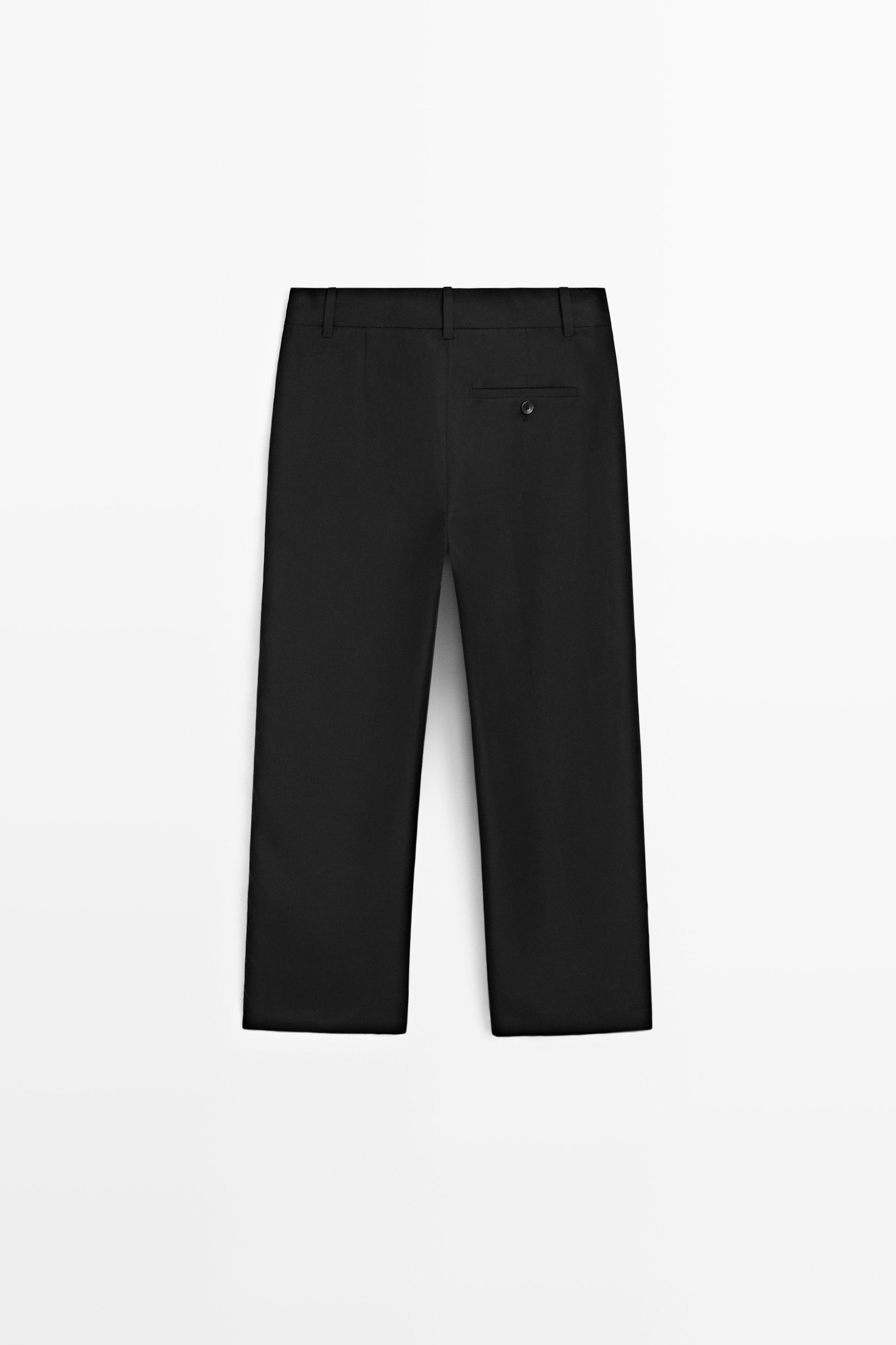 Pantalon capri slim